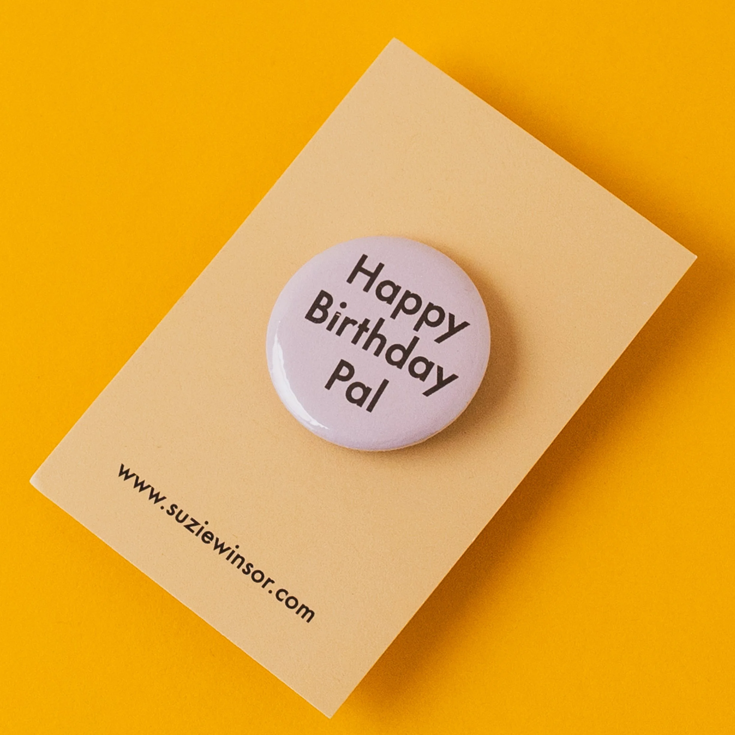 Happy Birthday Pal Badge