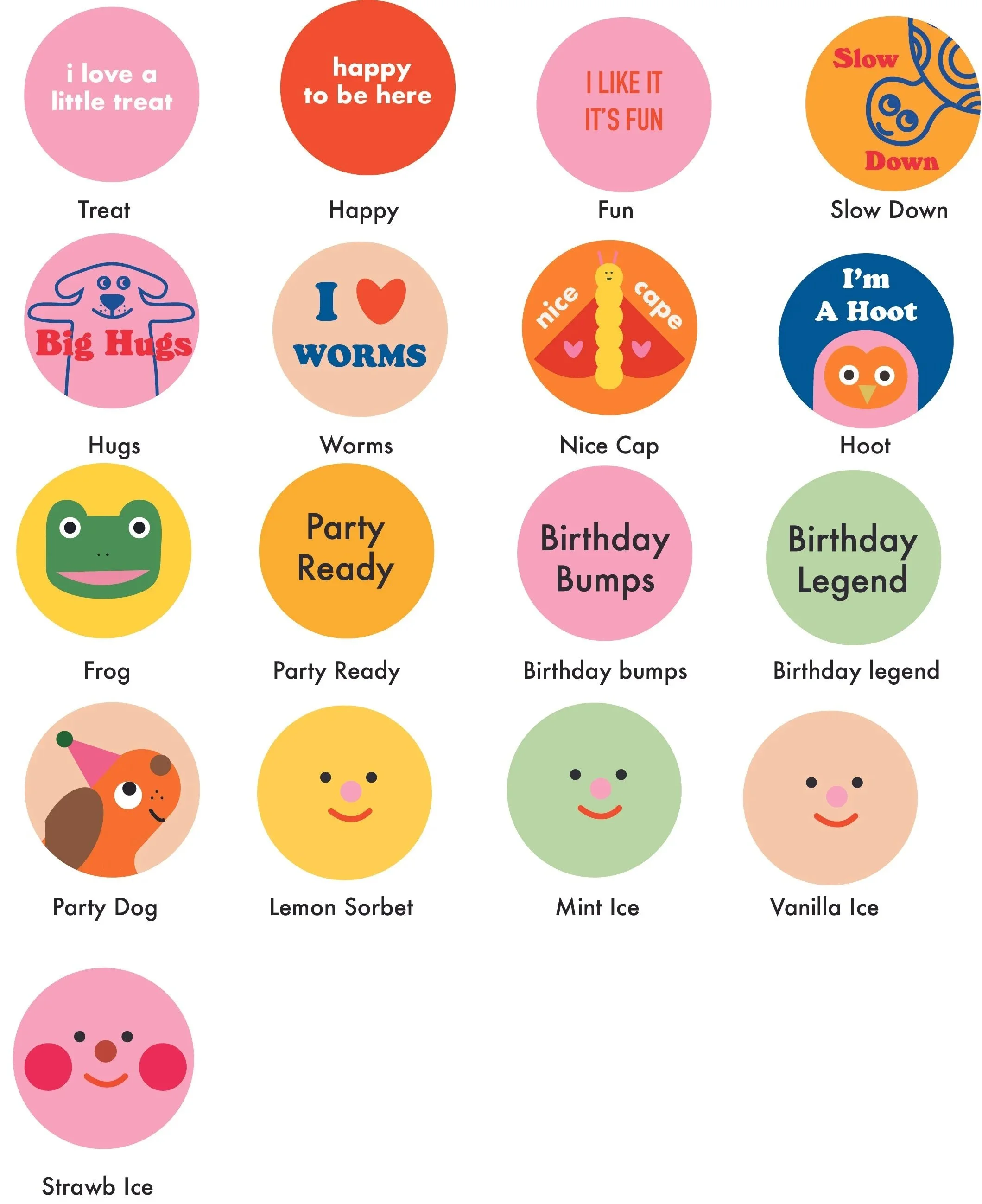  Badges (multiple options)  Wholesale: £1.10 per unit RRP £2.50 