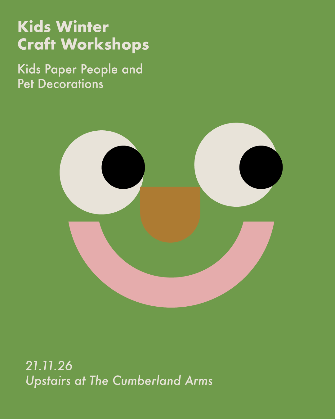 Kids Paper People and Pet Decorations 21/11/26 3-4pm