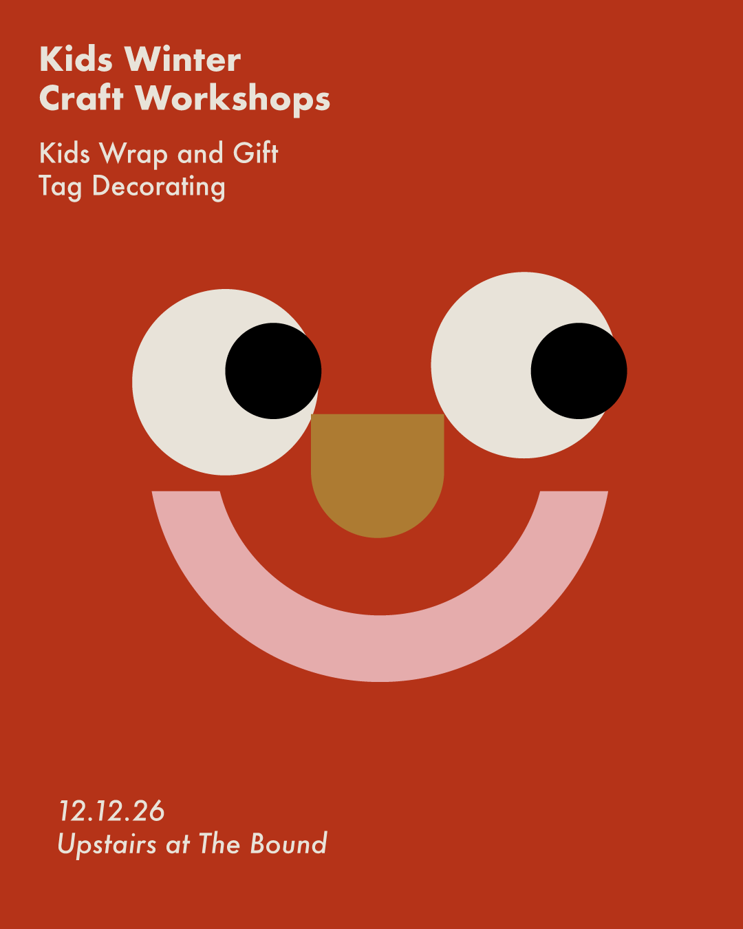 Kids Wrap and Gift Tag Decorating   - 12.12.26 -10.30-11.30am The Bound 