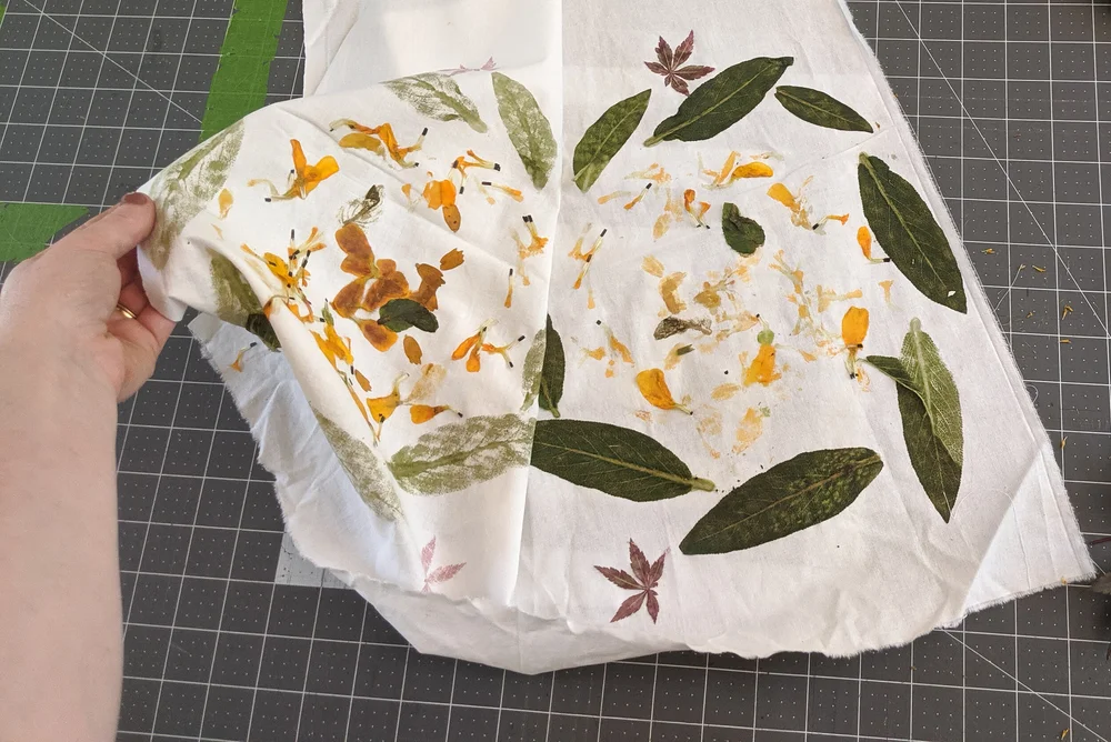 Zome Pattern HOW TO MAKE TATAKI ZOME PRINTED FABRIC — KATIE HATFIELD