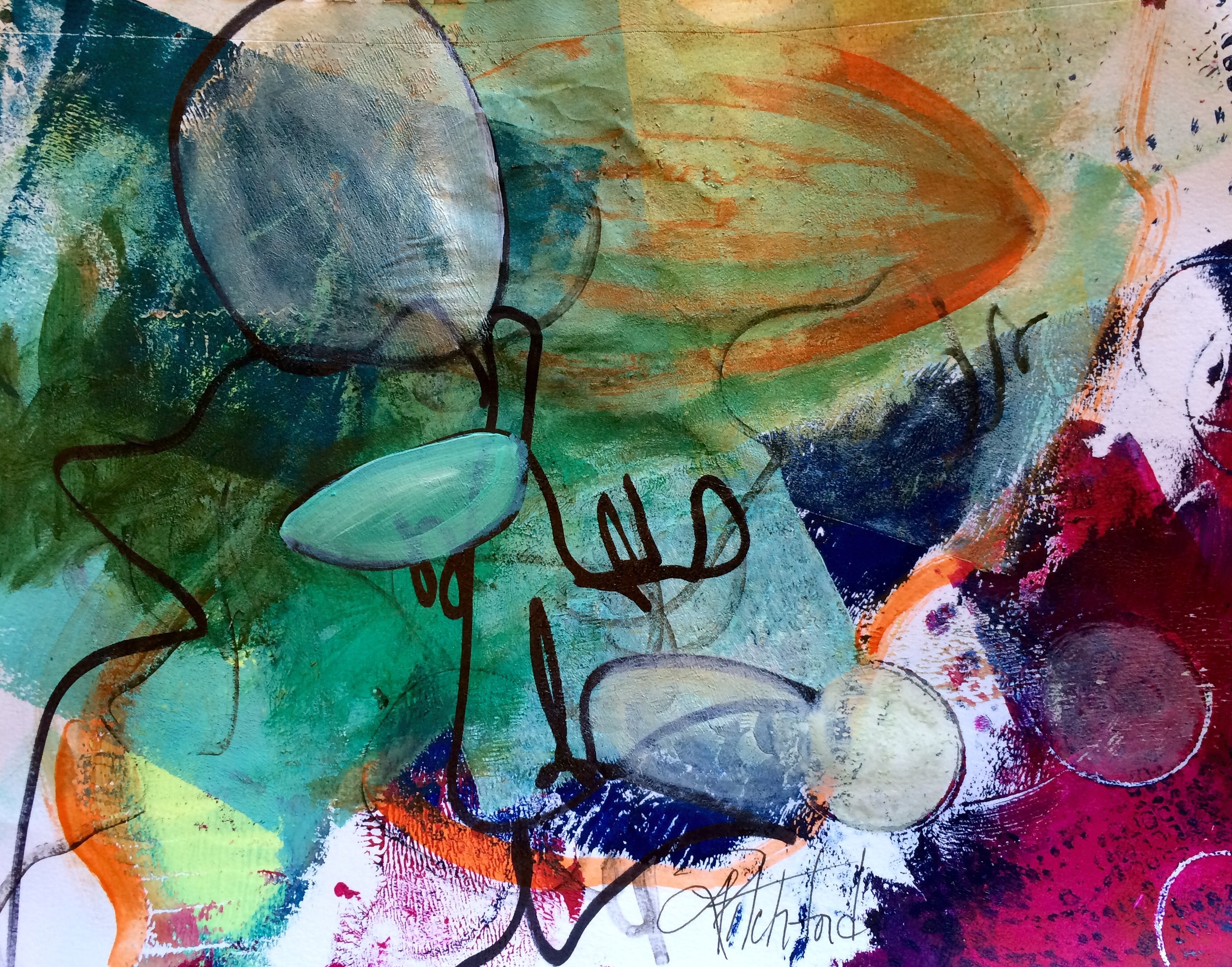 Using harmonious colors.