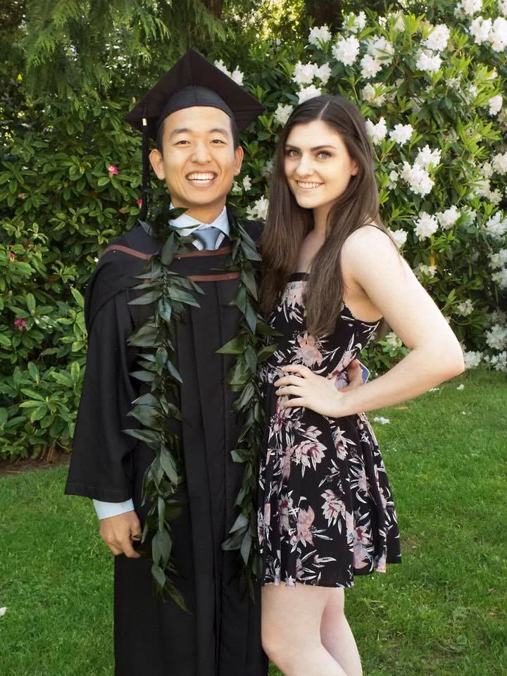 Brother Luke Allen (PA '12), graduated with distinction in just three years.