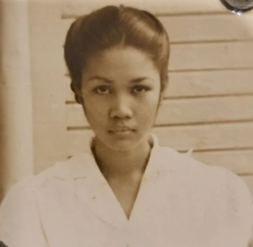 The author's grandmother in 1941