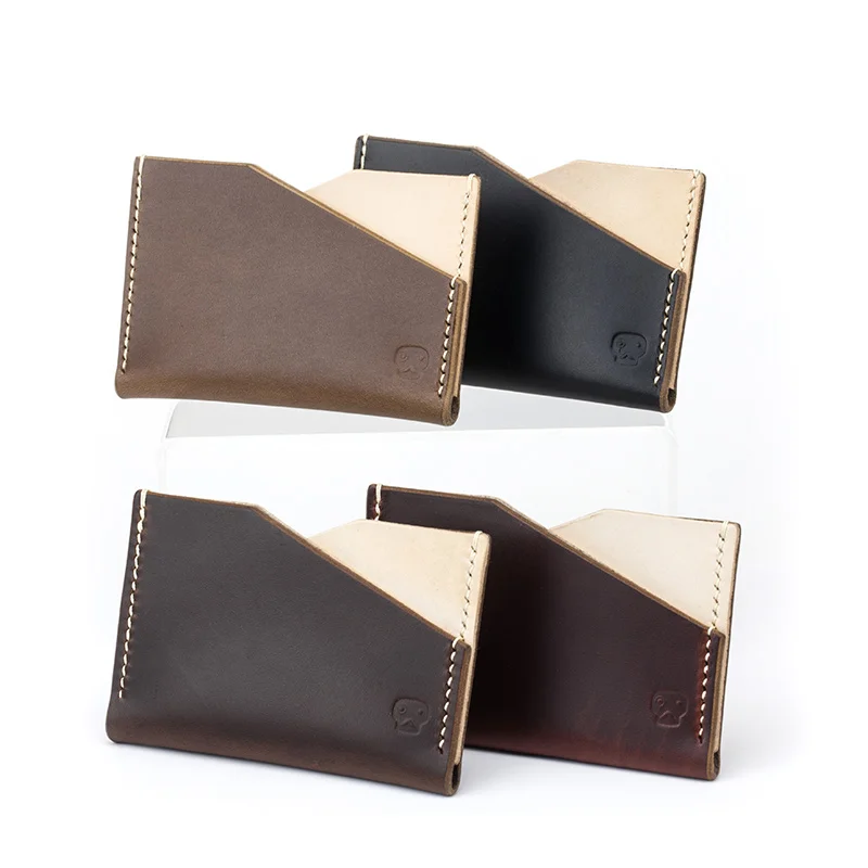 open top card case. — mr. hide leather sundries open top card case.
