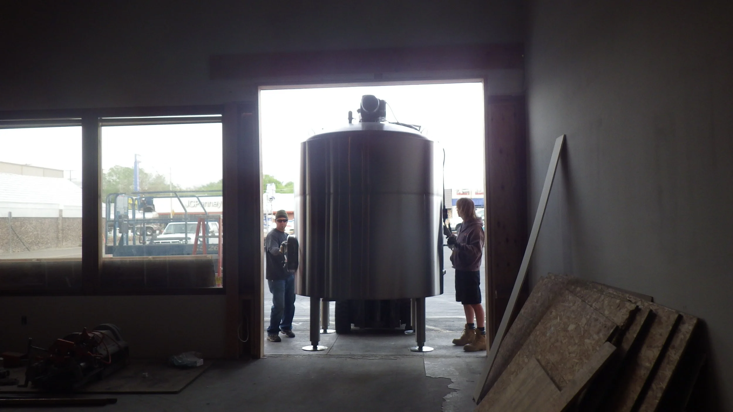 Brewery Closed all day - Tank expansion