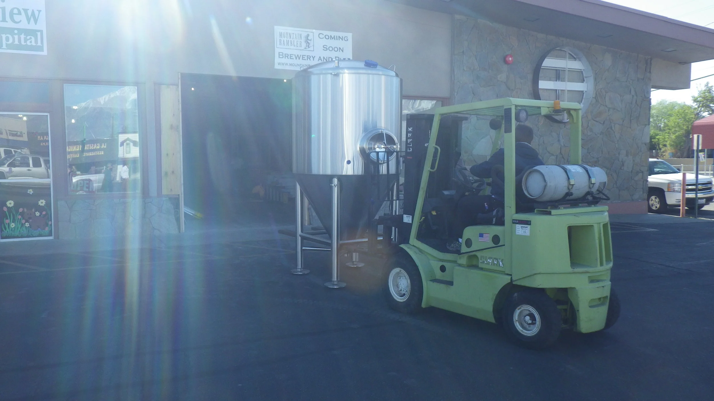 Brewery Closed All Day - Tank expansion