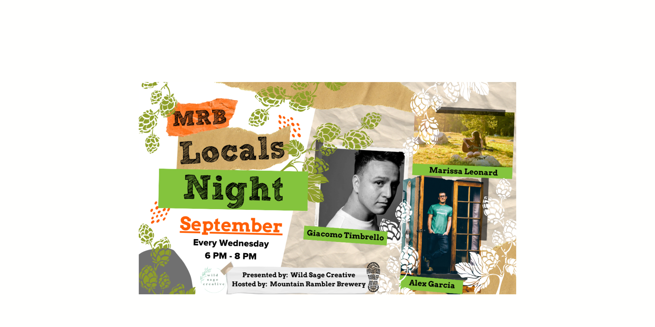 Locals Night: live music with Alex Garcia