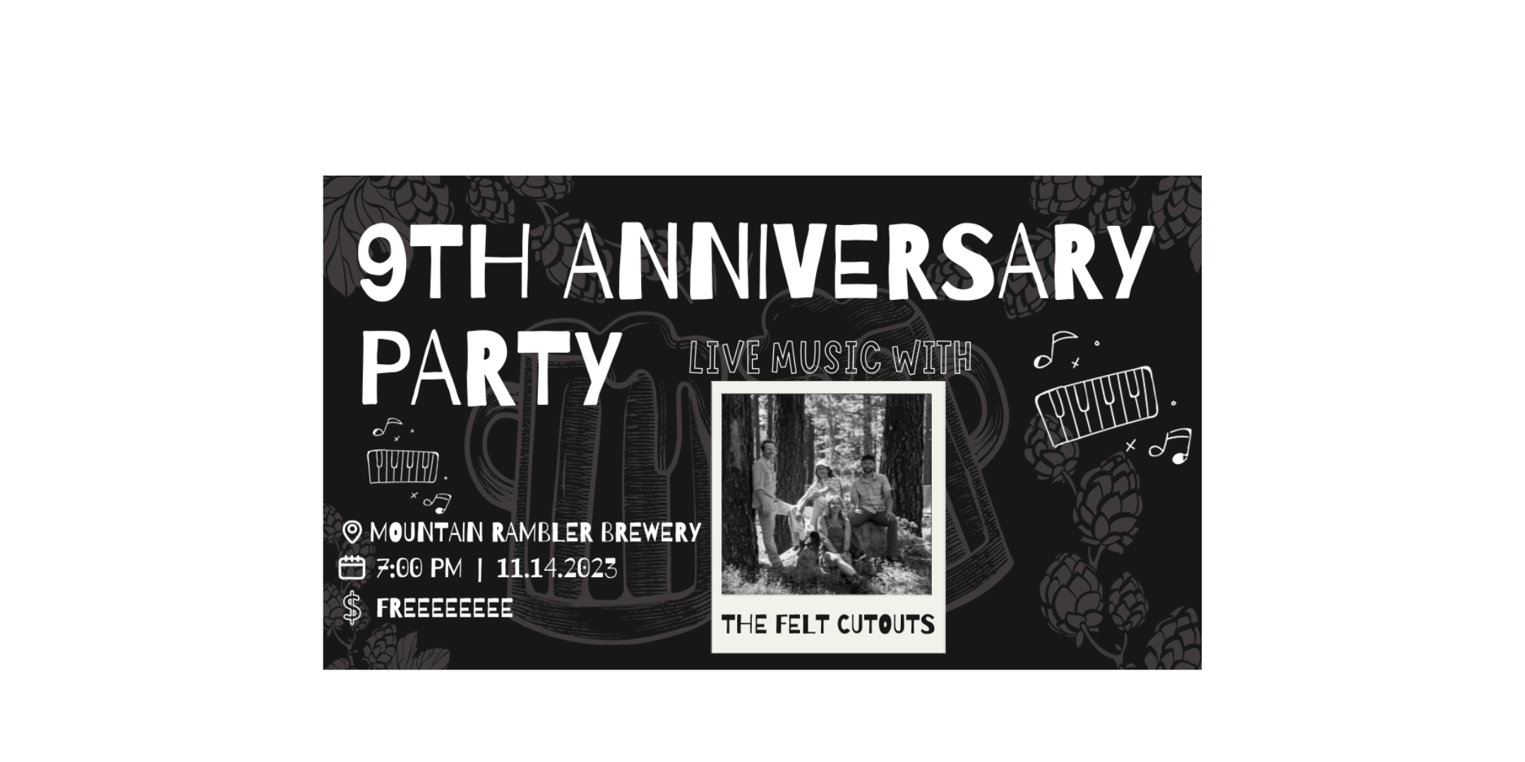 9th Anniversary Celebration with MRB!