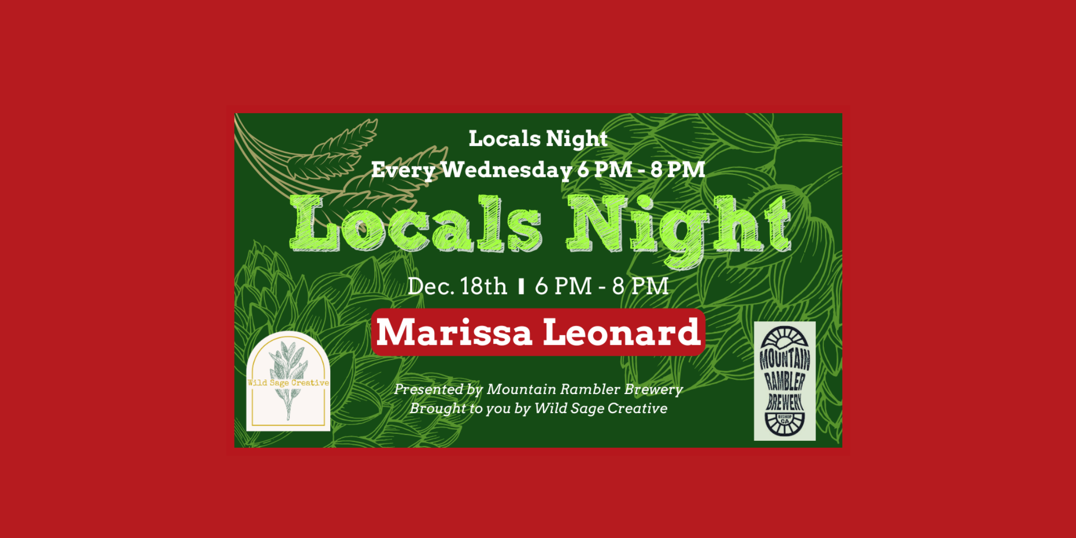 Live Music @ Locals Night: Marissa Leonard