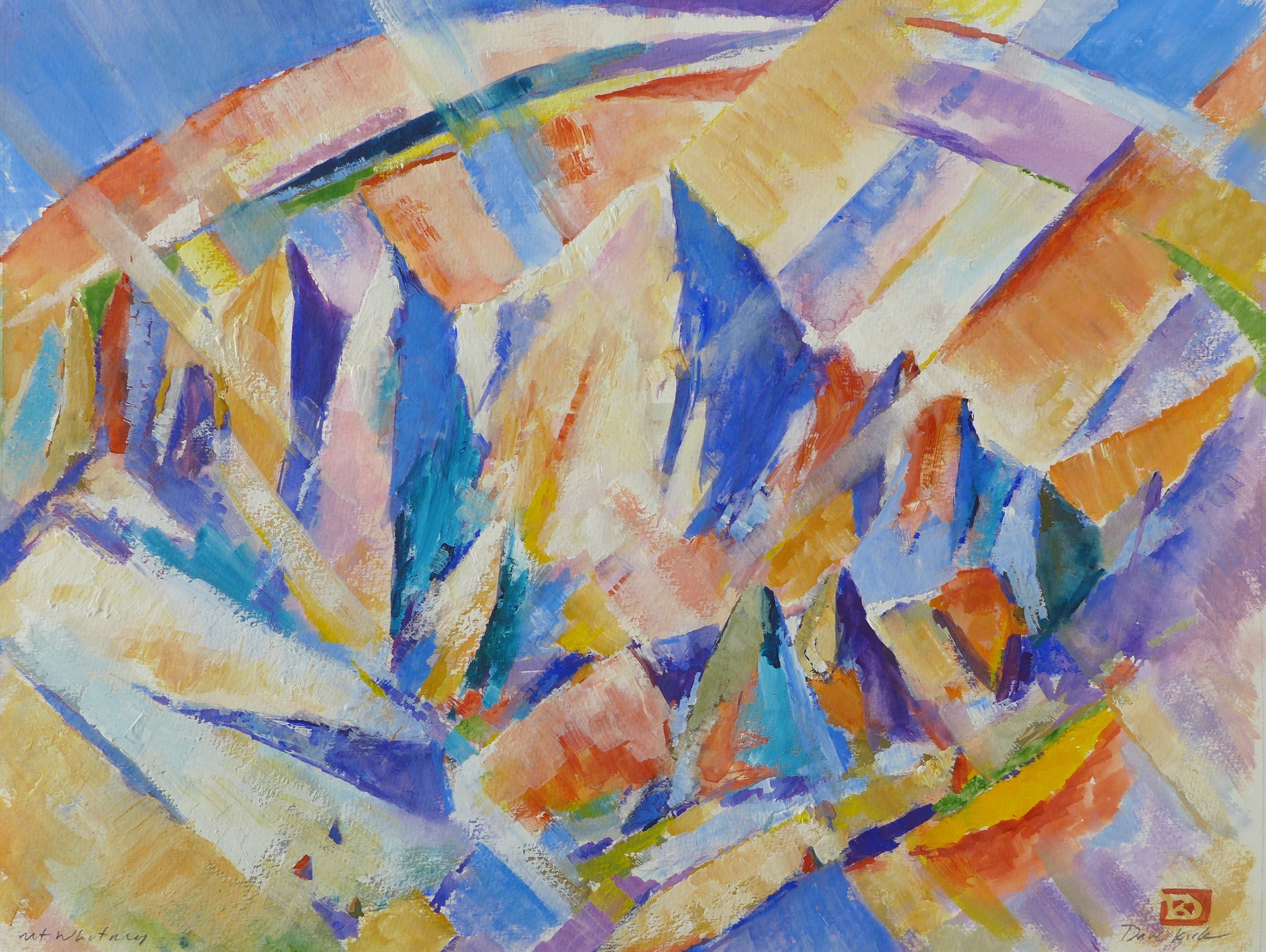 Mt Whitney and Sun’s Rays