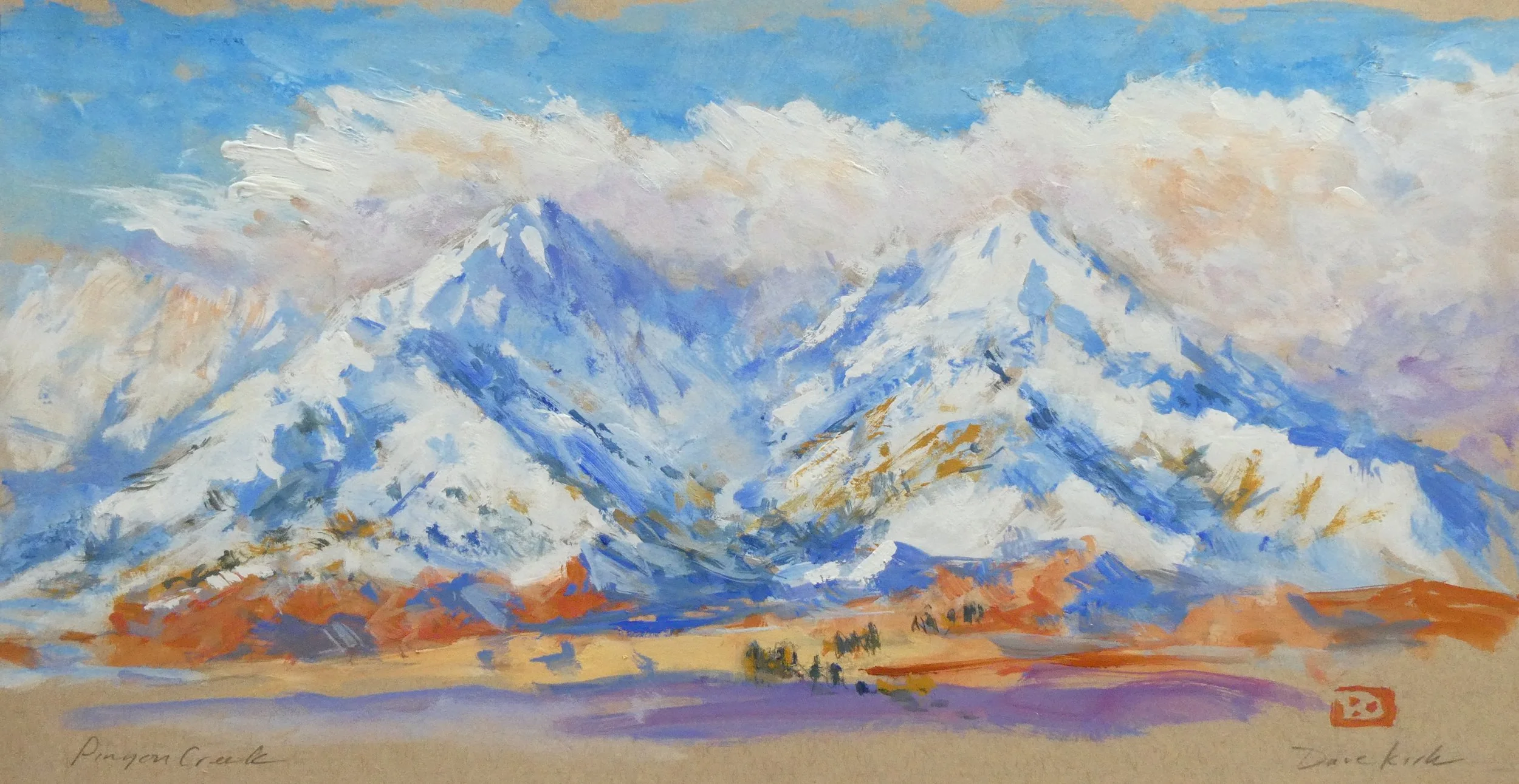 Storm at Sunrise, Pinyon Creek Canyon