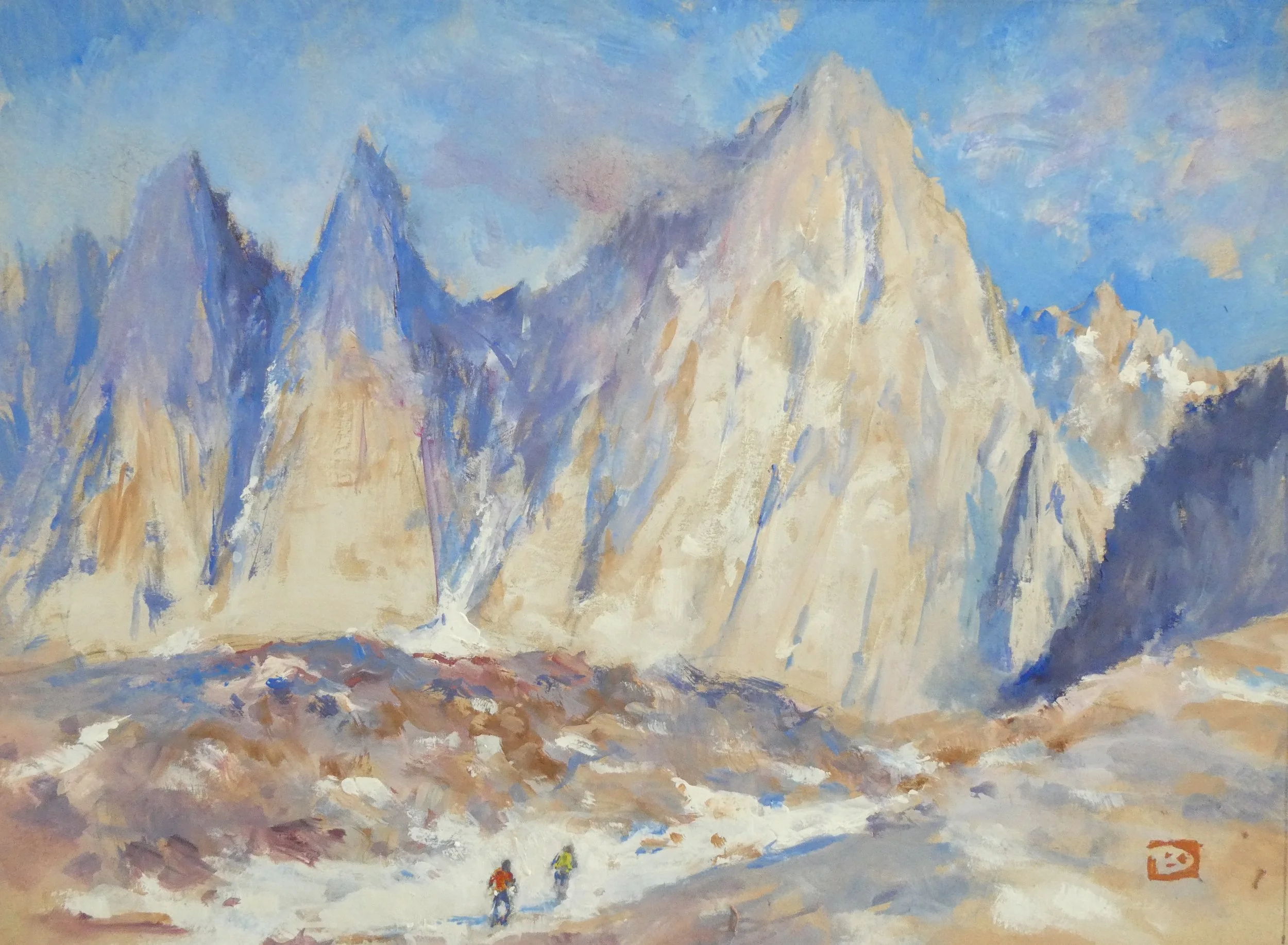 Approaching Mount Whitney