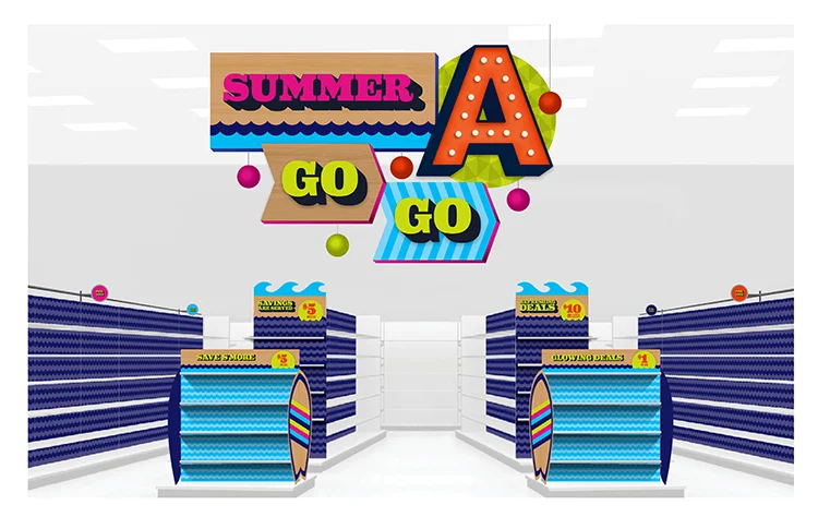  Summer-A-Go-Go Storewide Campaign for Target 