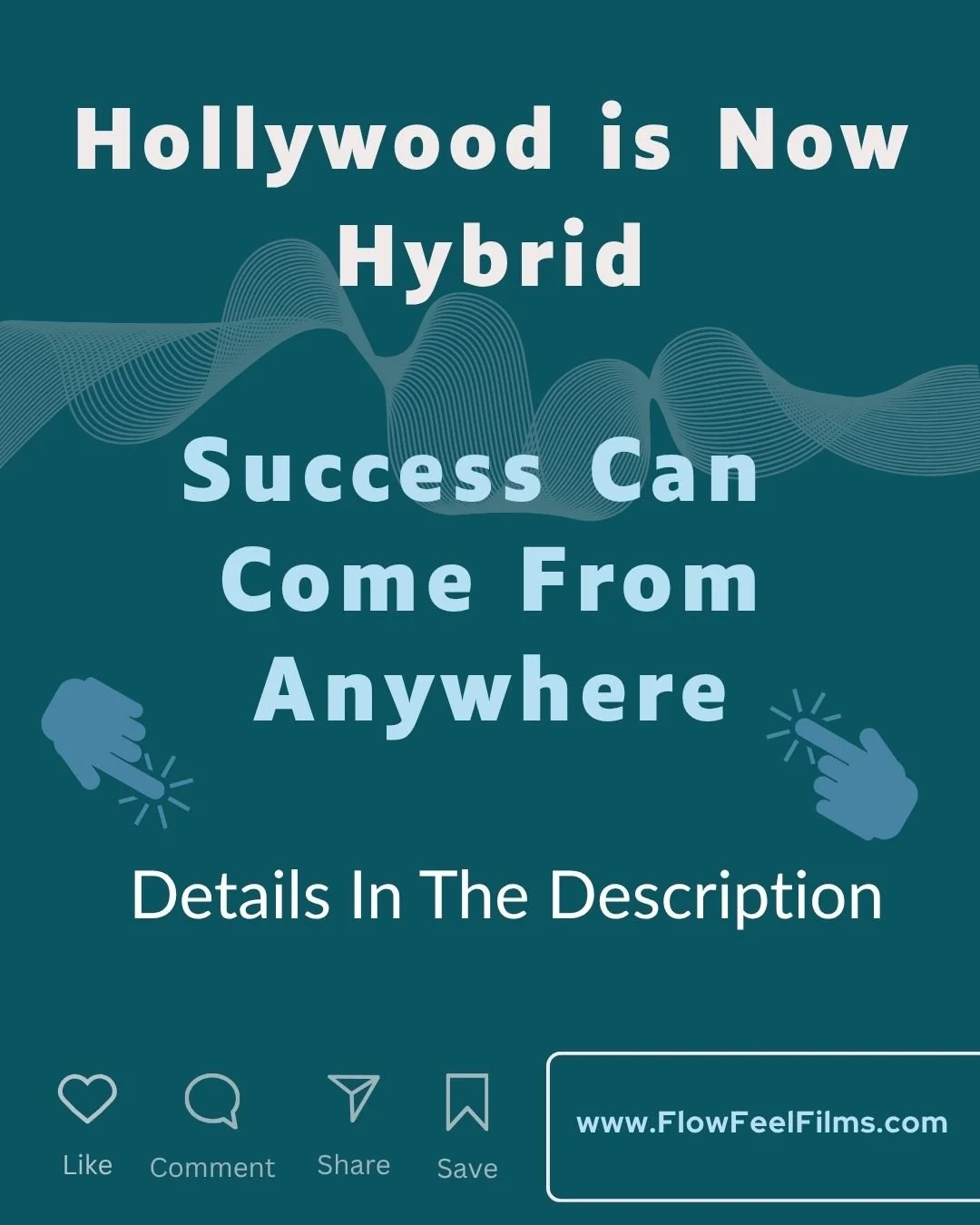 The change is real. This summer has proved what we've been preaching for OVER a decade! 

Studios still matter. But so do living rooms turned into editing suites. So do creators building audiences before they ever step into a pitch room. So do filmma