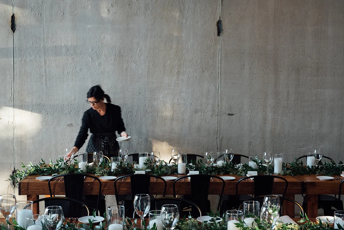 Emery of the Blended Table. Photo by Tess Comrey. Floral by Beehive Floral Co.
