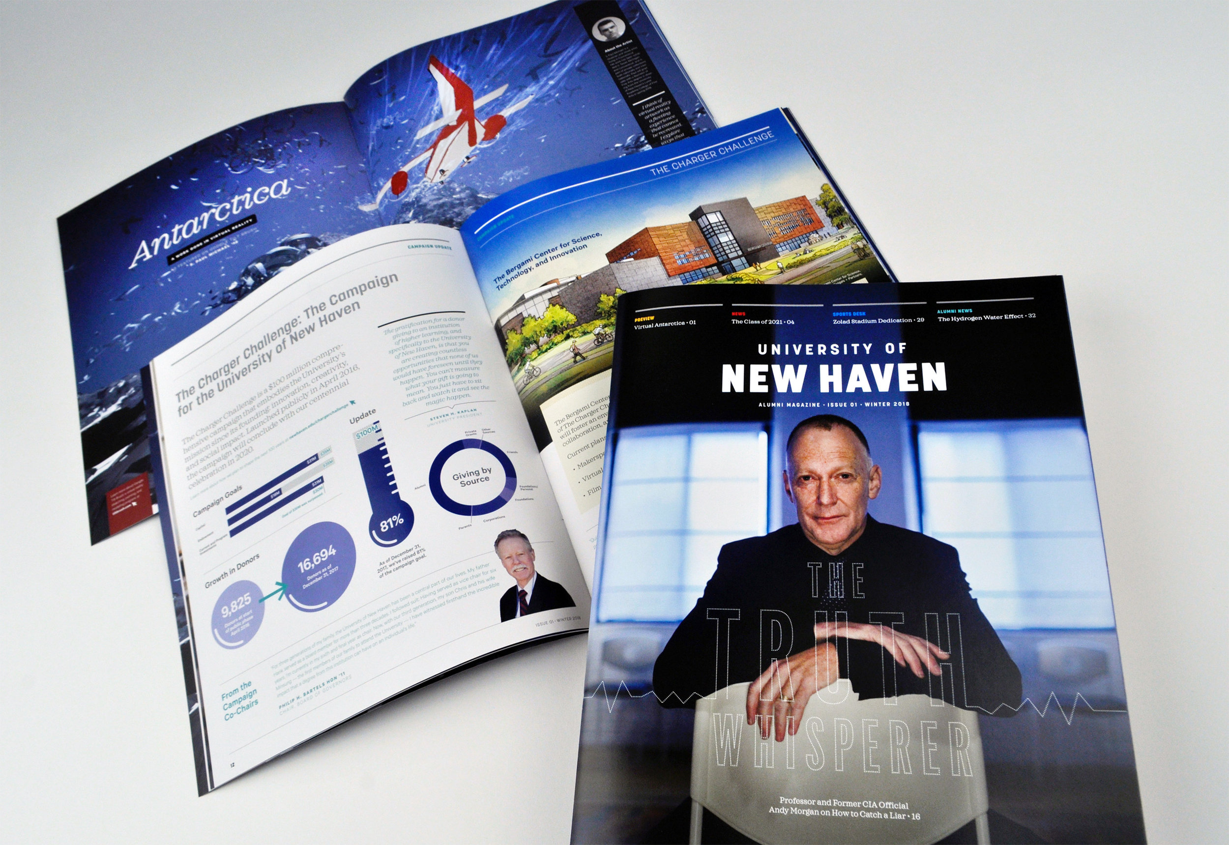 University of New Haven alumni magazine