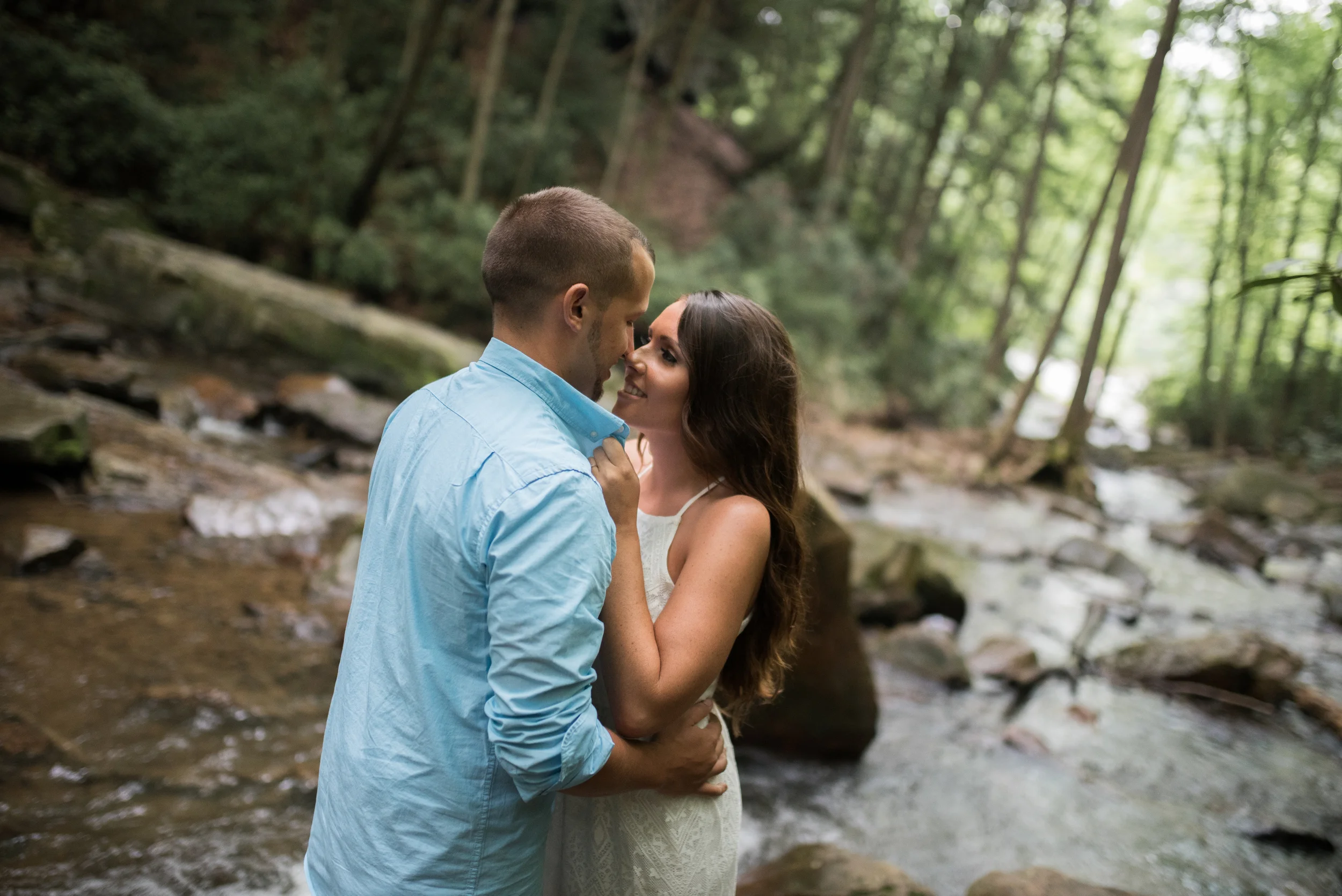 Ohio Pyle Engagement Photos