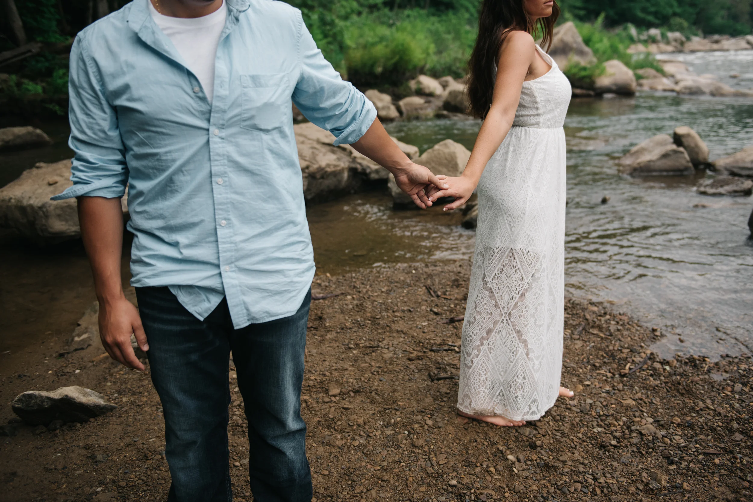 Ohio Pyle Engagement Photos