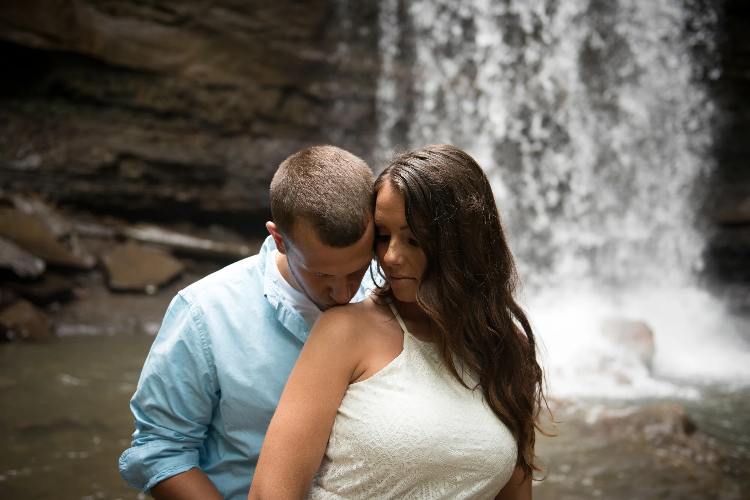 Ohio Pyle Engagement Photos