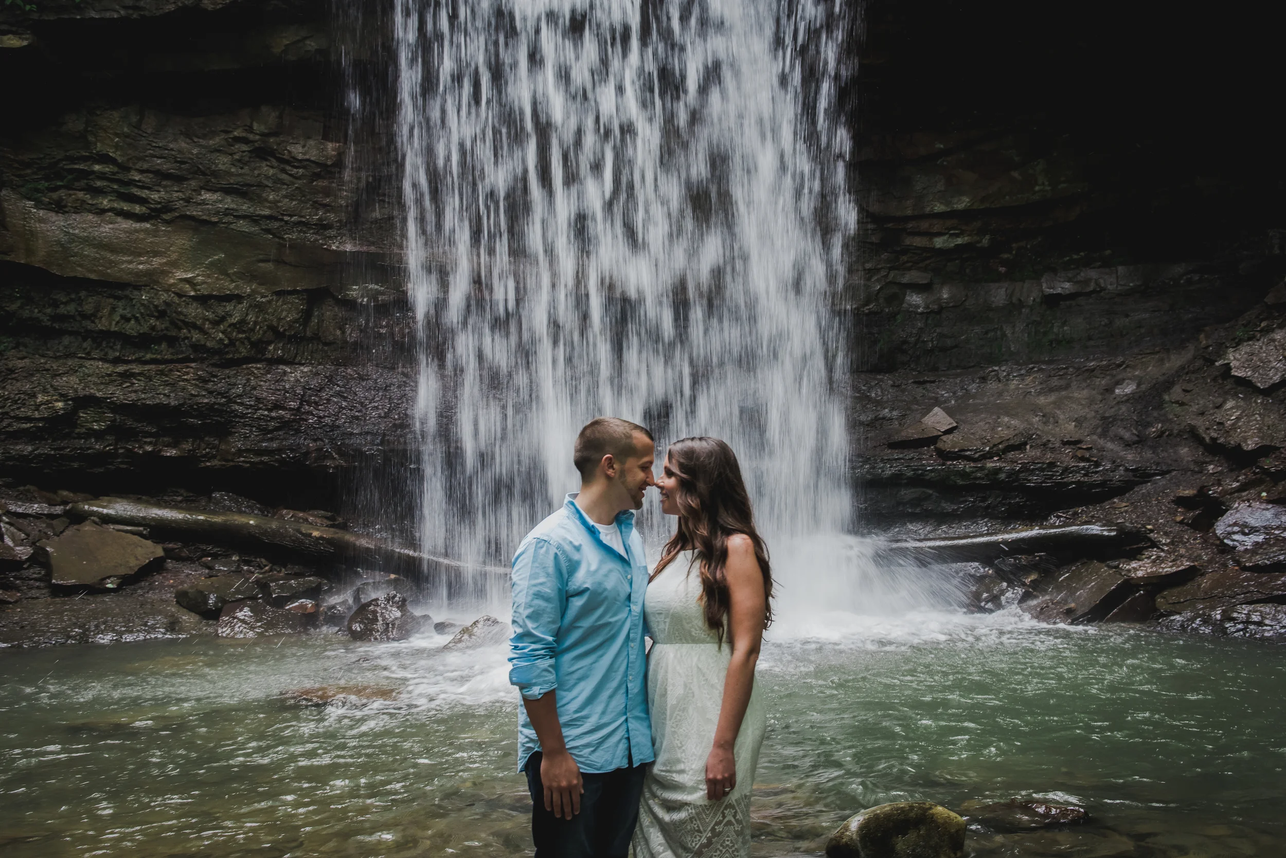 Ohio Pyle Engagement Photos