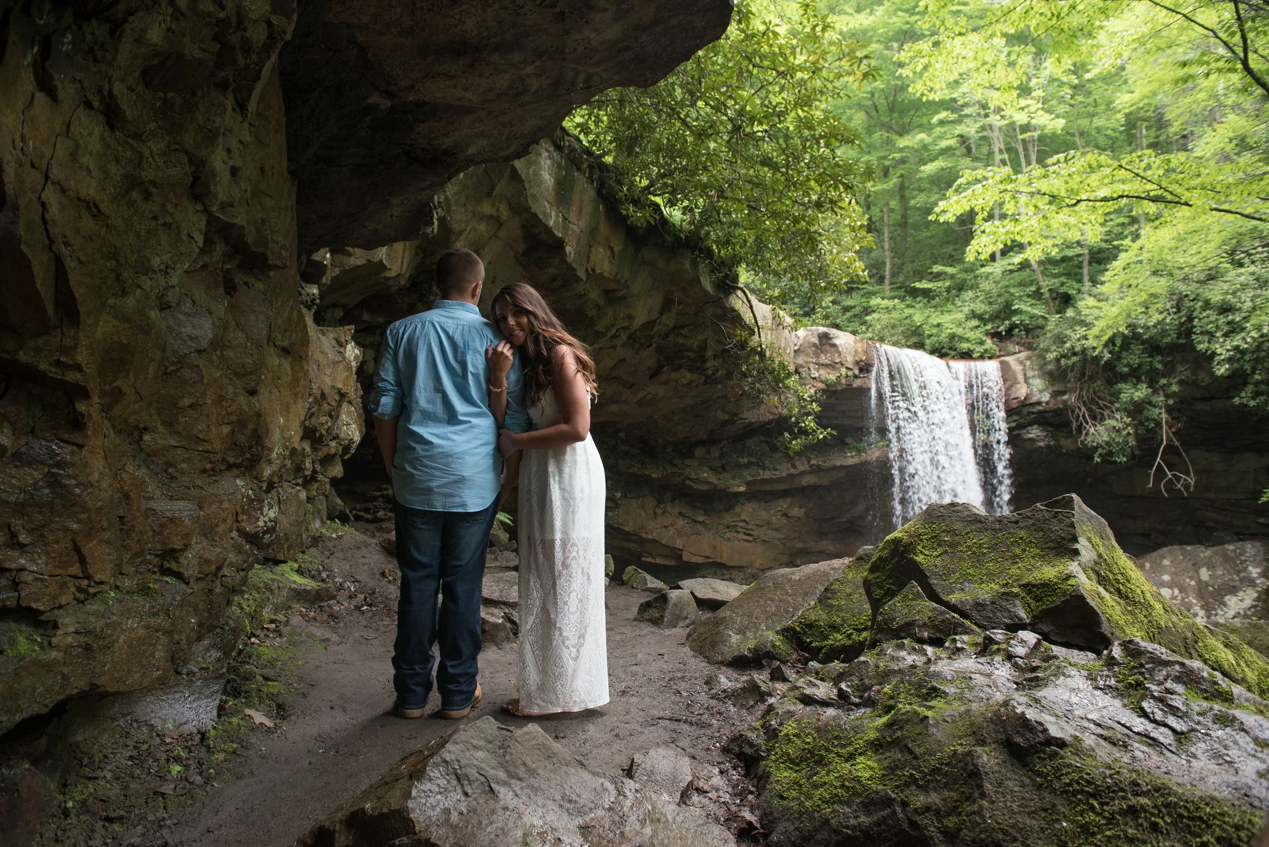 Ohio Pyle Engagement Photos