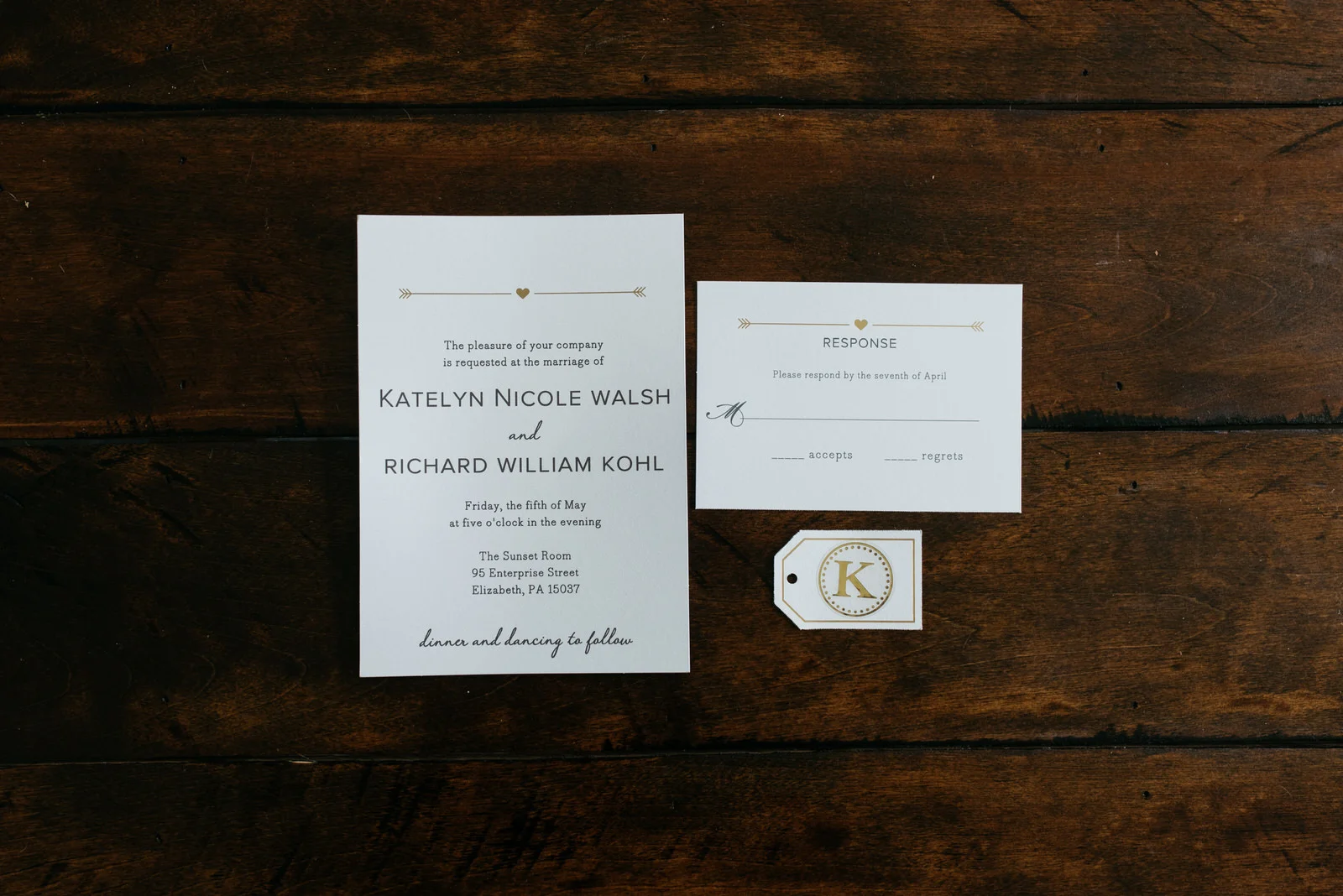 The Sunset Room Wedding Photos