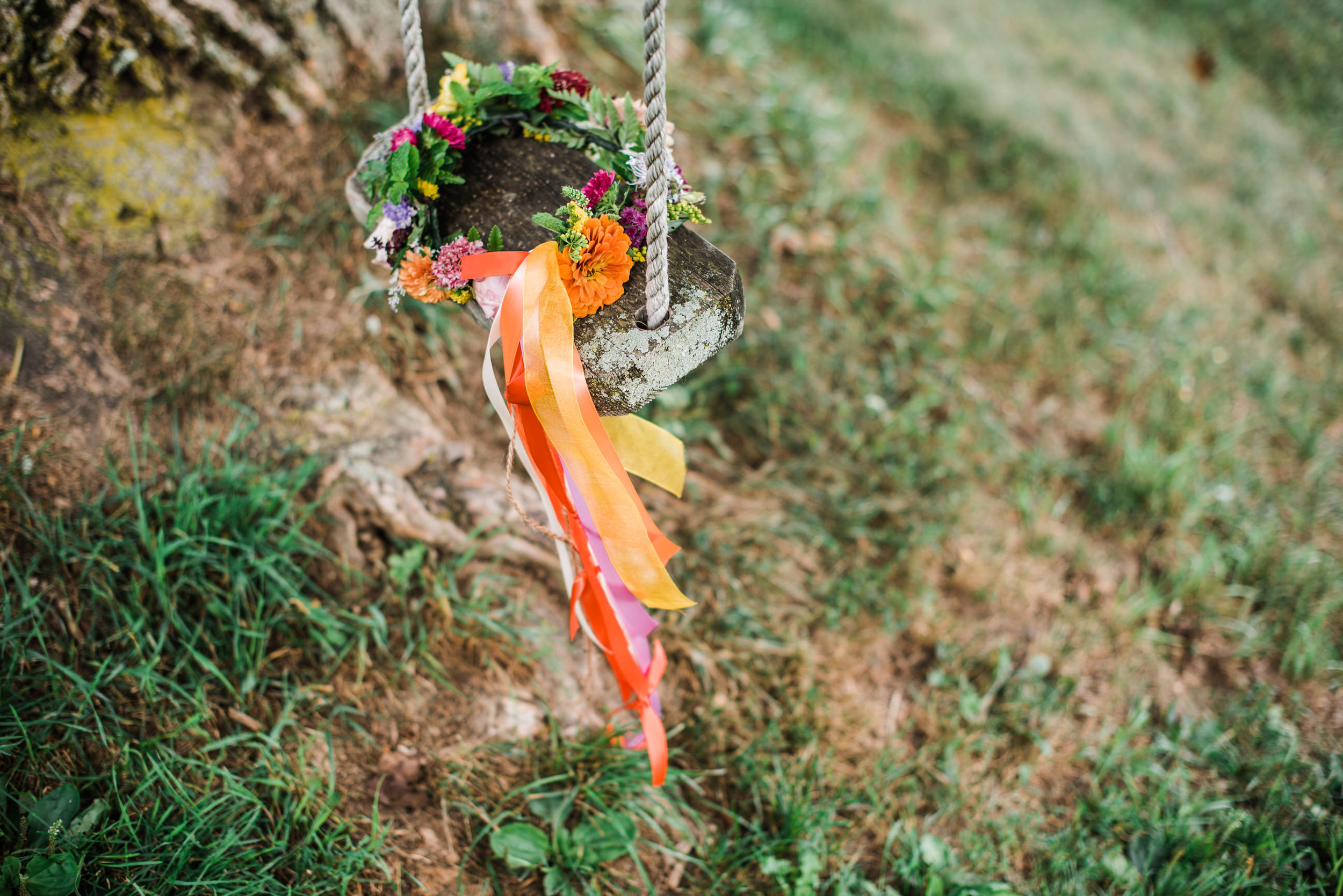 floral crown at Armstrong Farms