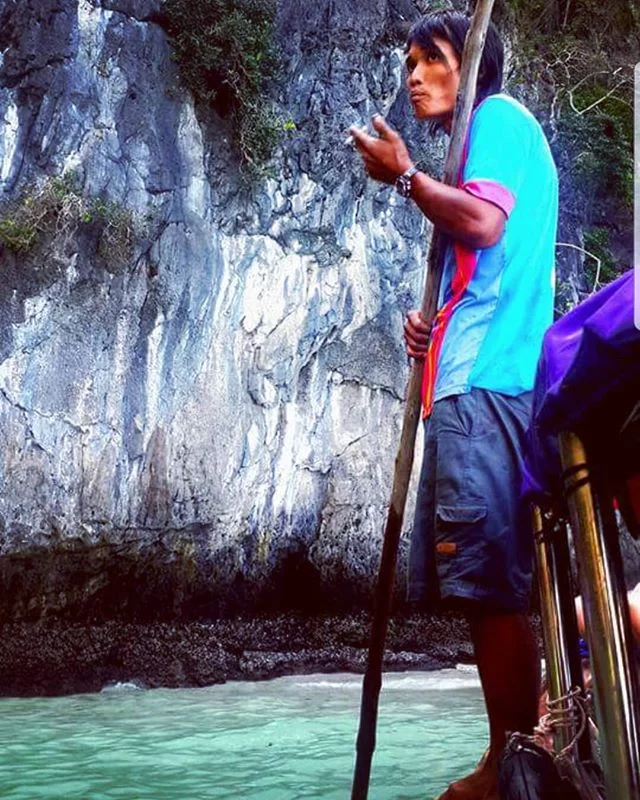 Thai boat capitan

#wanderlust #ilovetravel #writetotravel #instatravelling #instavacation #travelblogger #instapassport #worldtraveler #traveldeeper  #travelstroke #travelling #trip #traveltheworld #igtravel #getaway #travelblog #instago #travelpics