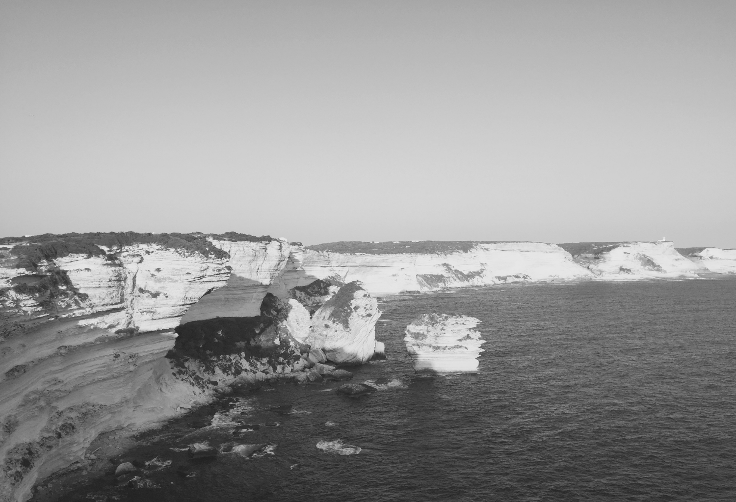 Cliffs of southern Corsica