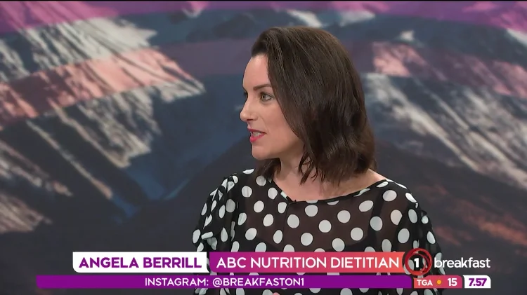 tvnz media nutritionist angela berrill speaking about whether trim or full fat milk is healthier