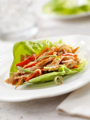 Recipe - Thai chicken wraps