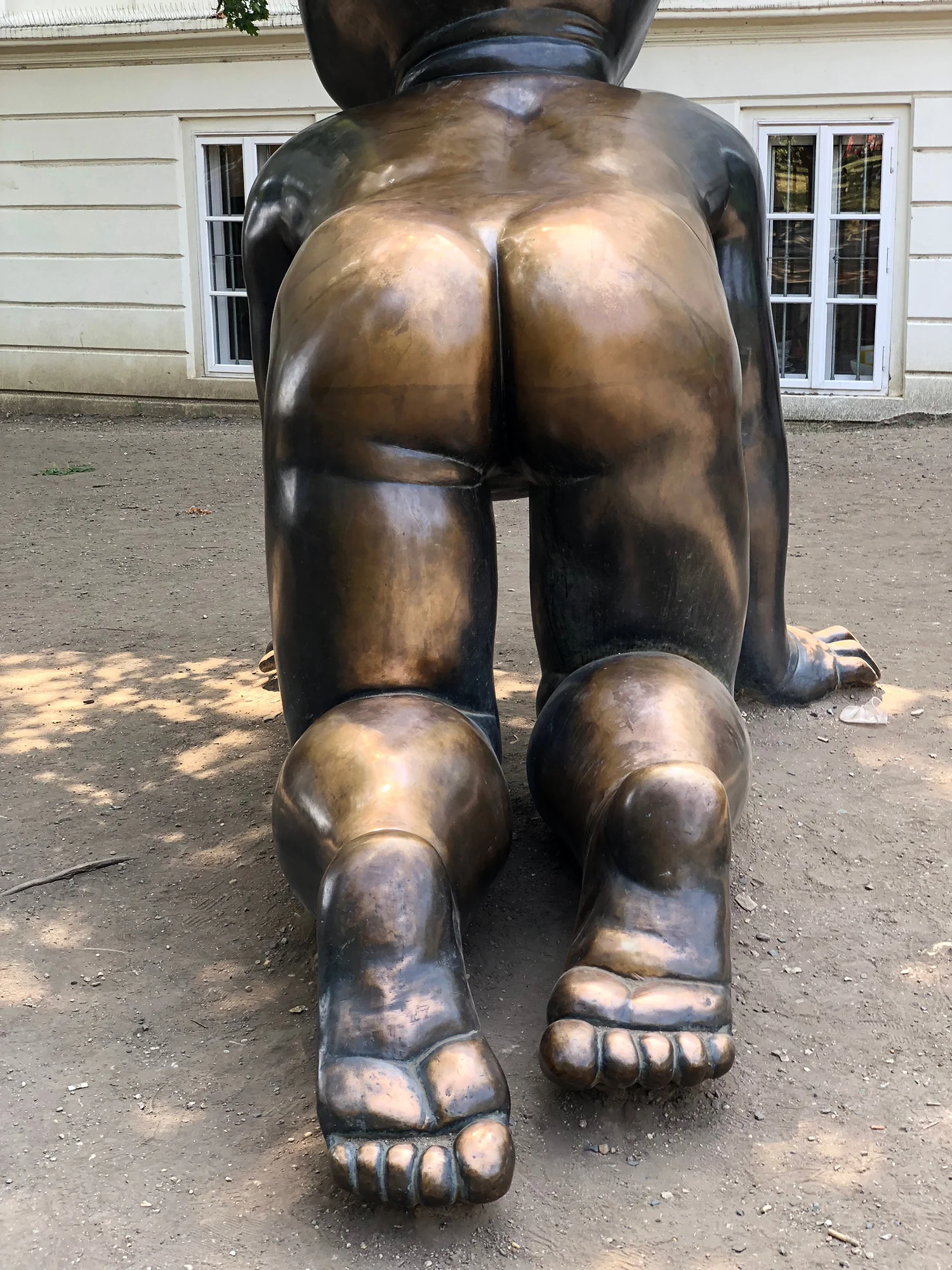 Giant Babies by David Černý , Prague
