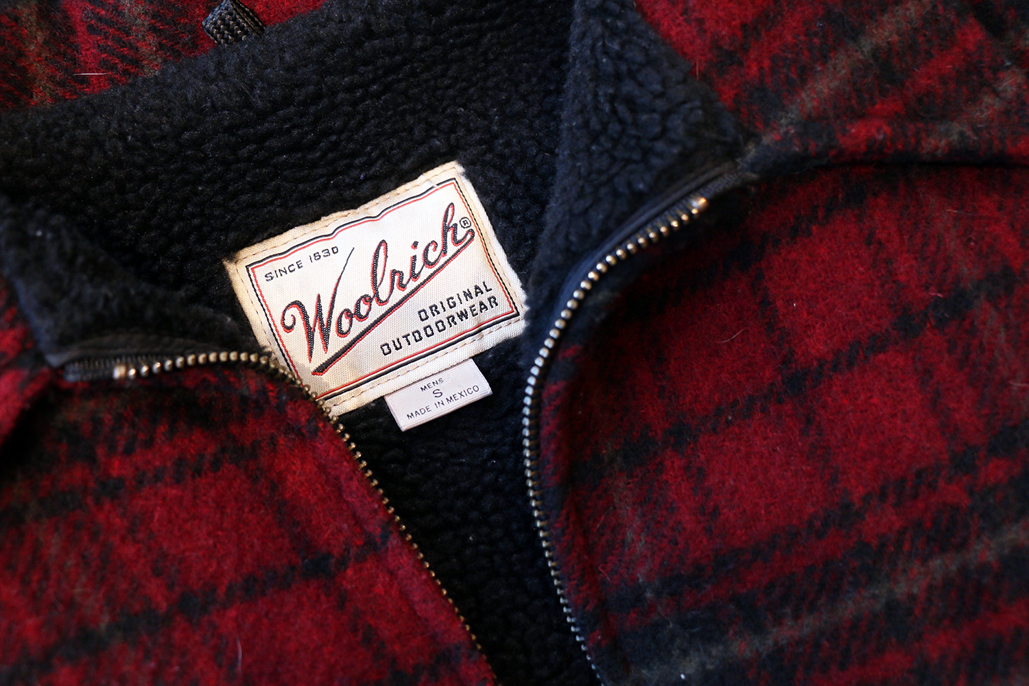A highly sought after wool brand, Woolrich. 