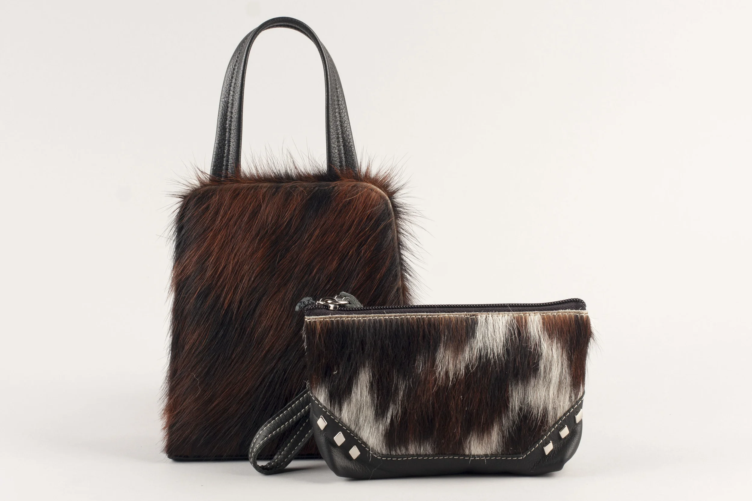 Aspen Day Bag & Wristlet - Black