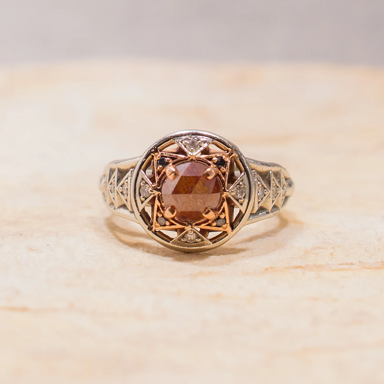 Star of Love & Hope Diamond Wedding Set Photo credit: Alejandro Collados-Nunez