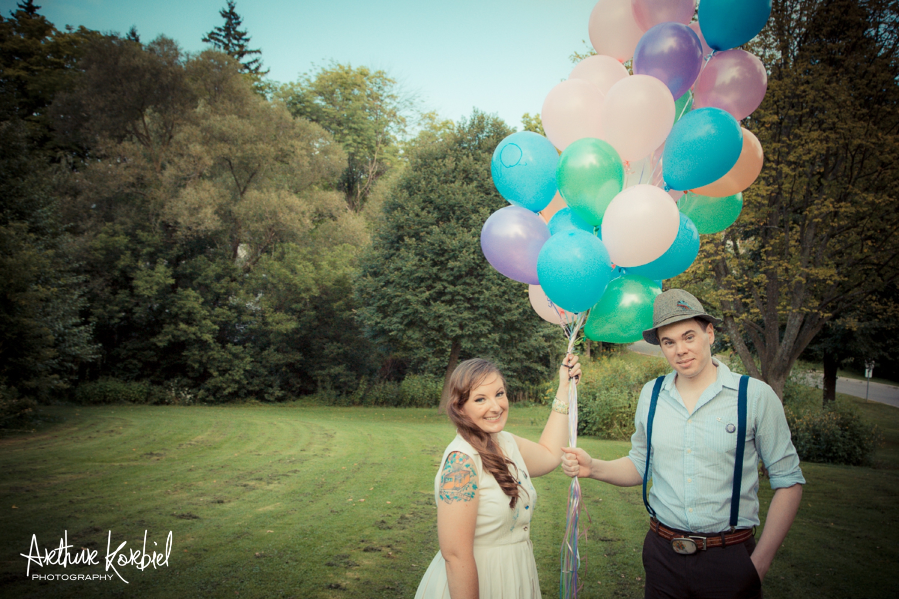 Arthur Korbiel Photography - London Engagement Wedding Photographer - Vintage - Bag Lady Variety - Gibbons Park_015.jpg