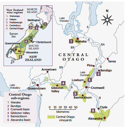 central otago wine — The World's Wine Regions — Fermented Grape ...
