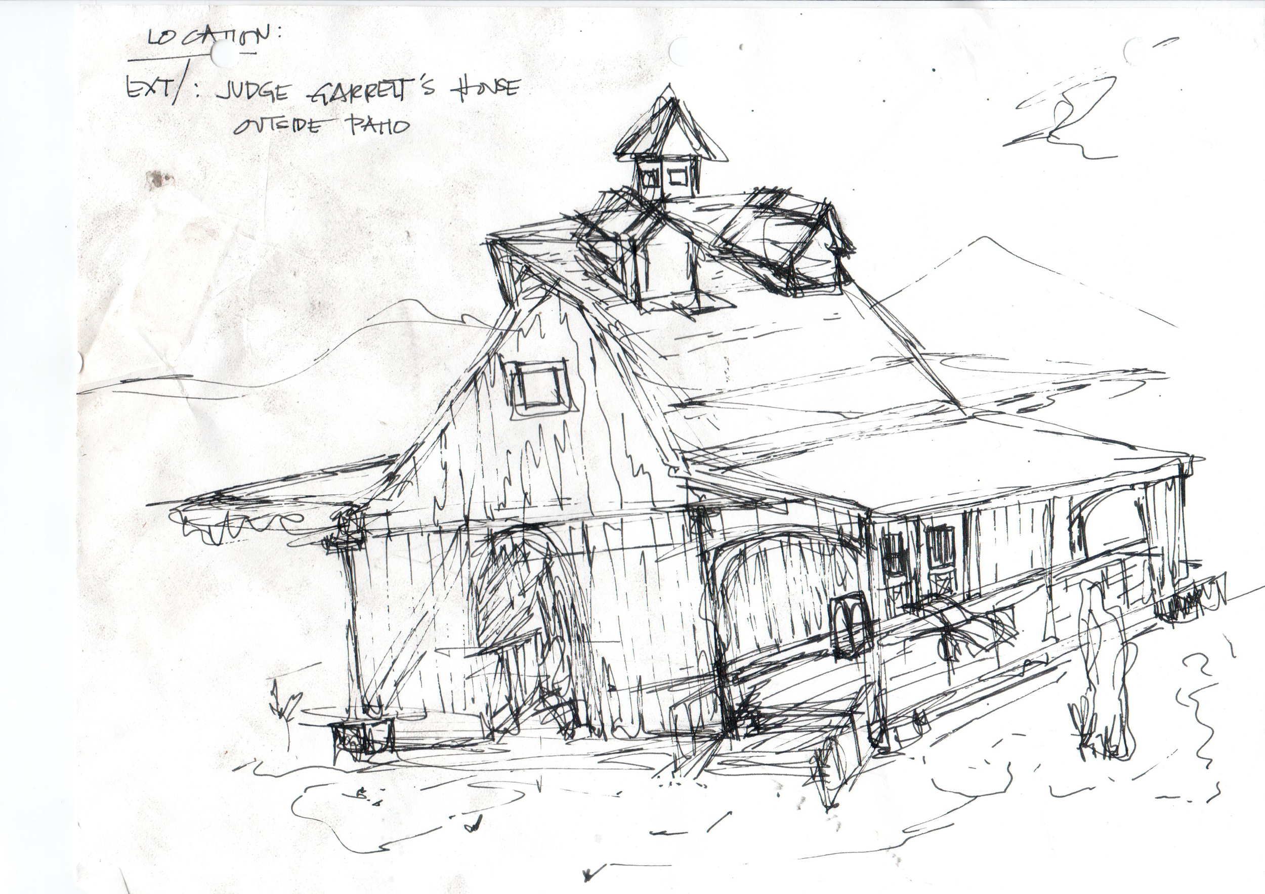 Location Scout sketches