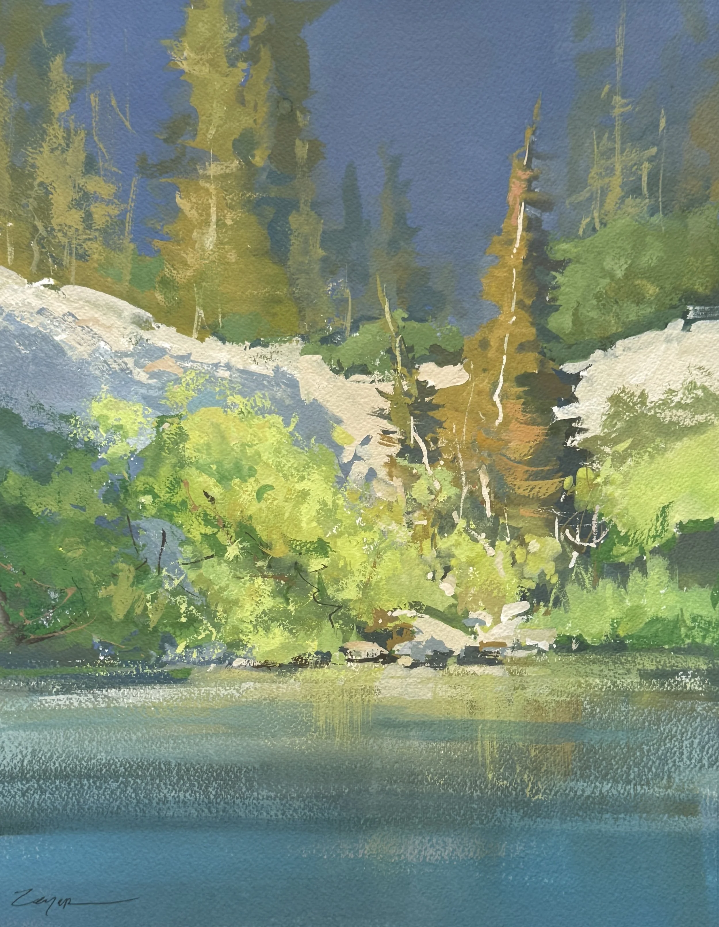 2025018_Dappled Light At Lakes Edge_Gouache_14x11_iphone.jpg