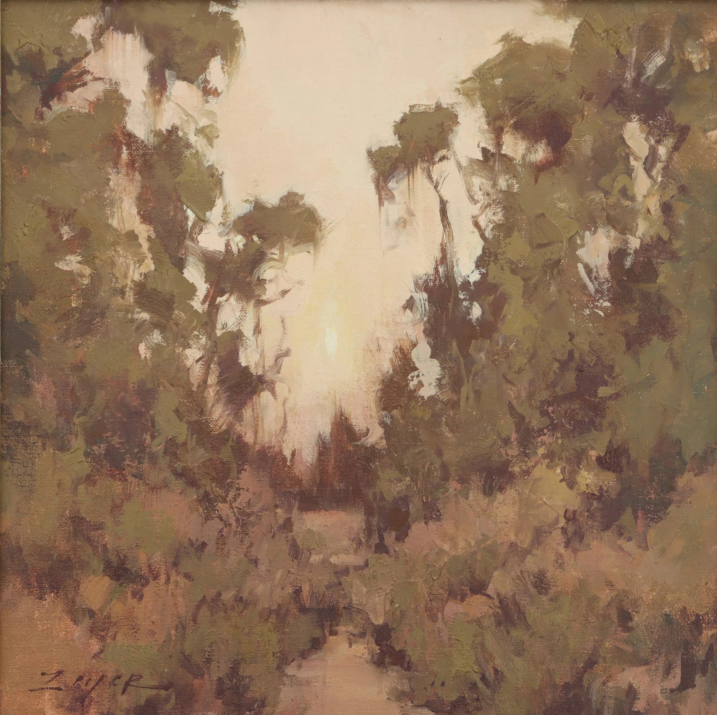 “Twilight Serenade” 12x12 | Allie Zeyer Fine Art