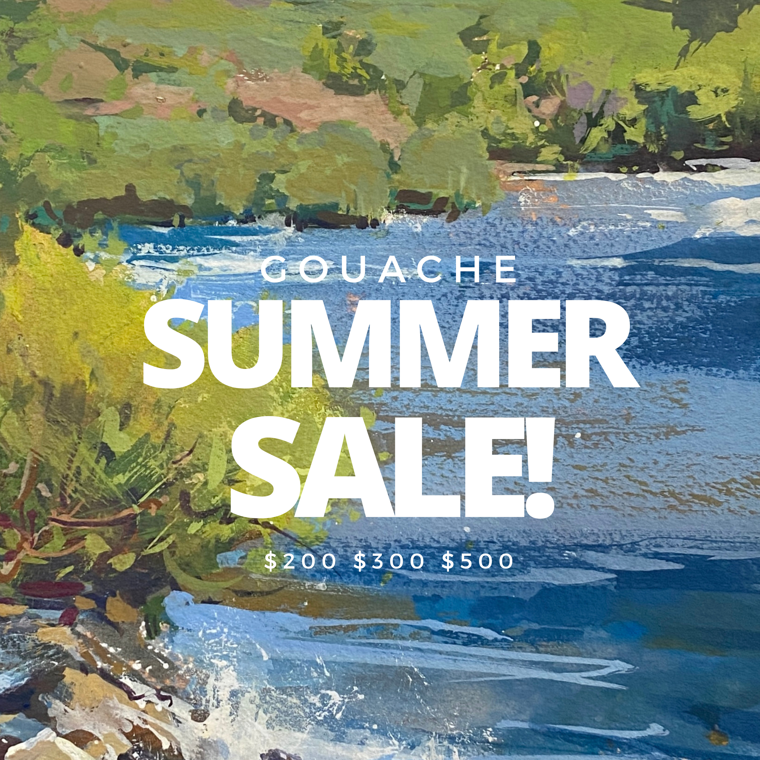 Allie Zeyer Gouache Sale 2024