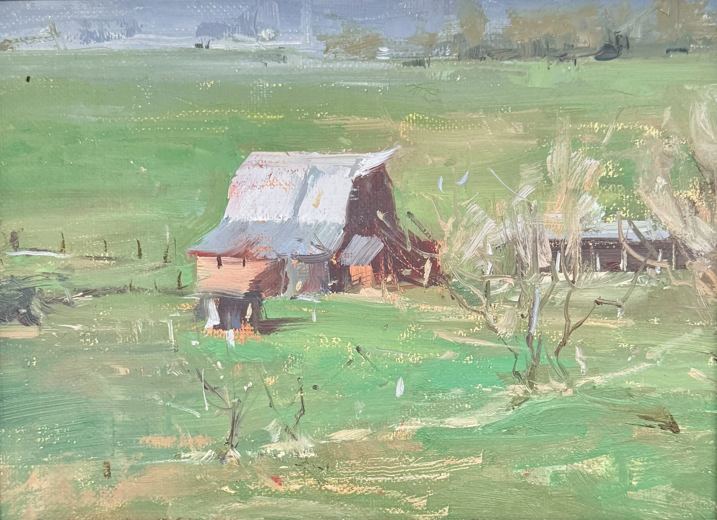 Spring Farm | 6x8 Oil