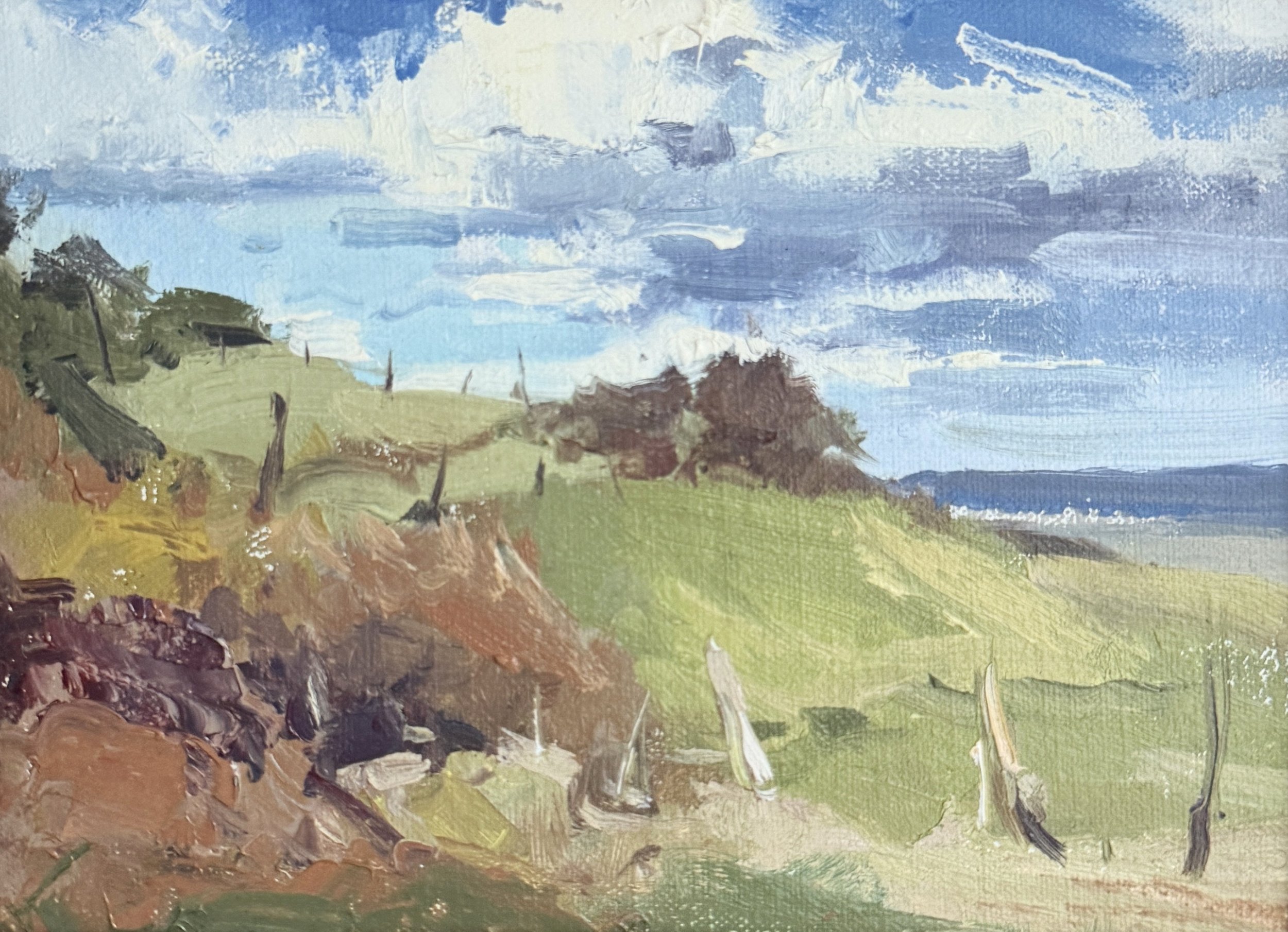 Clouds Study | 6x8 Oil