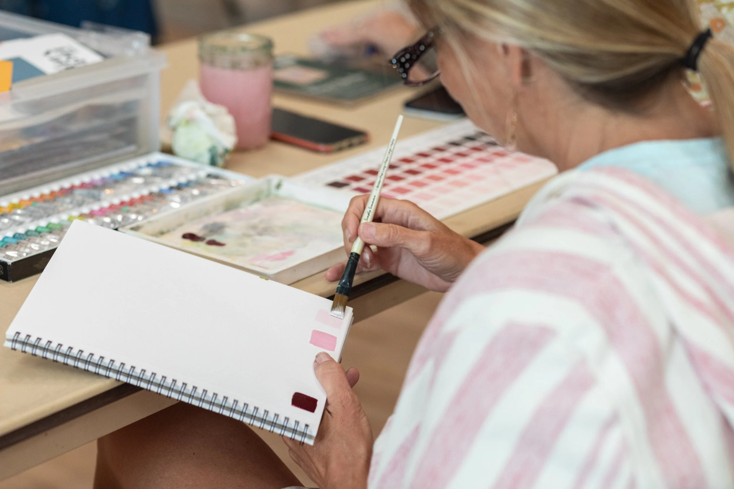 Allie Zeyer gouache painting workshop 2023