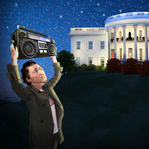 #5 - JAMES MONROE. James Monroe found himself locked out of the White House after many a wild night. His boombox serenades would become the inspiration for Cameron Crowe's 1989 teen dramedy.
