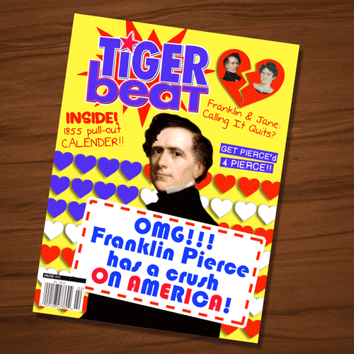 #14 – FRANKLIN PIERCE. Franklin Pierce might have been a terrible president, but at least he looked good doing it.