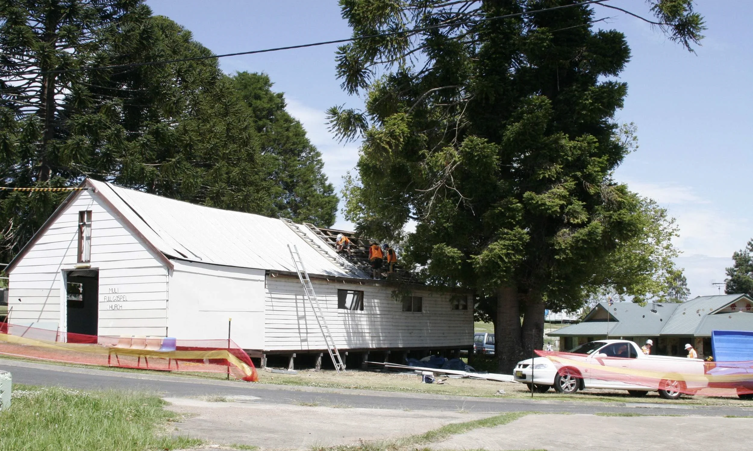 2008 - The Church in Muli Muli Needed Renovating