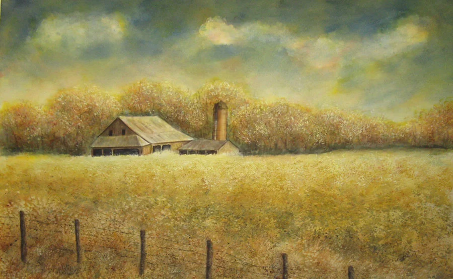 Barn in Open Field (05-03391)