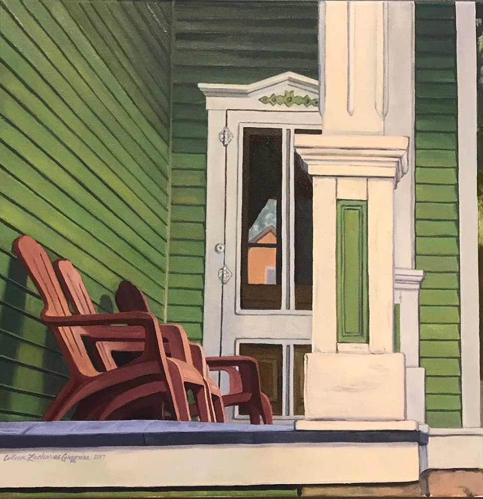 "Green Side Porch" 17-24550